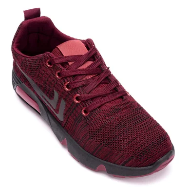 ZAPATILLA DEPORTIVA MUJER BURDEO ROJO OSCURO CHINITOWN - 3