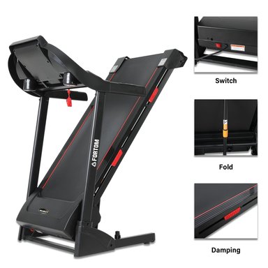 TROTADORA ELÉCTRICA BASKO FITNESS 3 ELITE 16 KM/H AUTOINCLINACION - 3
