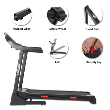 TROTADORA ELÉCTRICA BASKO FITNESS 3 ELITE 16 KM/H AUTOINCLINACION - 4