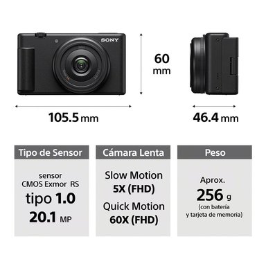 CAMARA ZV-1F PARA VIDEOBLOGS - 2