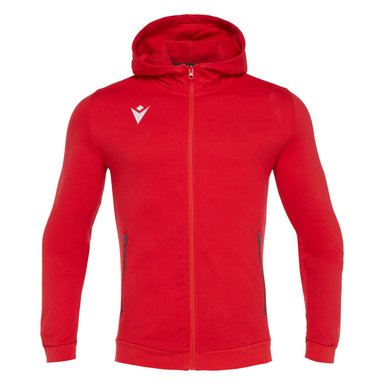 POLERÓN HOMBRE MACRON ALGODÓN ROJO HOODY CELLO - 1