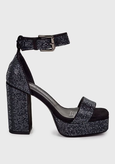 SANDALIAS MUJER EDA MANZINI NEGRO BADRA BRILLANTE CHE293S24BKD - 4