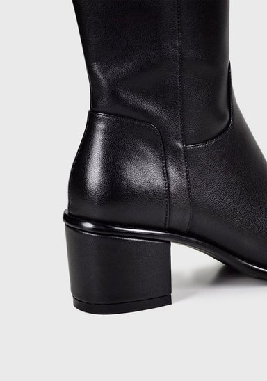 BOTAS MUJER DEGAS CUERO NEGRO ROSINELA CH0596W24BLK - 7