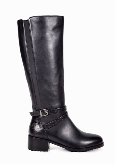 BOTA JOSUNE EN COLOR NEGRO - 1