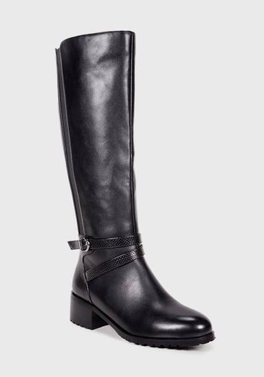 BOTA JOSUNE EN COLOR NEGRO - 3