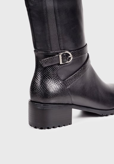 BOTA JOSUNE EN COLOR NEGRO - 5