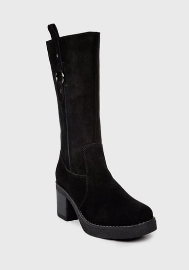 BOTA CUERO REJEAN NEGRO - 3