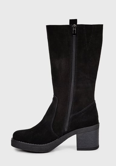 BOTA CUERO REJEAN NEGRO - 5