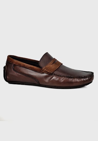 MOCASÍN CUERO TURIN CAFÉ OSCURO - 2