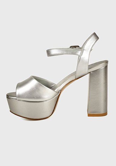 SANDALIA GOLDIE PLATEADO - 4
