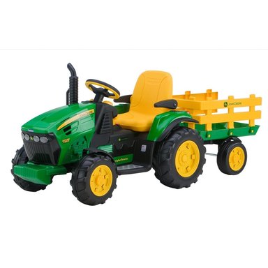 TRACTOR ELE CTRICO JOHN DEERE VERDE - 1