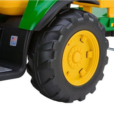 TRACTOR ELE CTRICO JOHN DEERE VERDE - 6