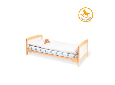 CUNA PINOLINO FLORIAN MADERA CAMEL 70X140 + COLCHÓN - 2