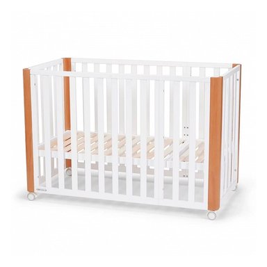 CUNA KINDERKRAFT KOYA MADERA BLANCO DE 4 EN 1 WOOD - 1