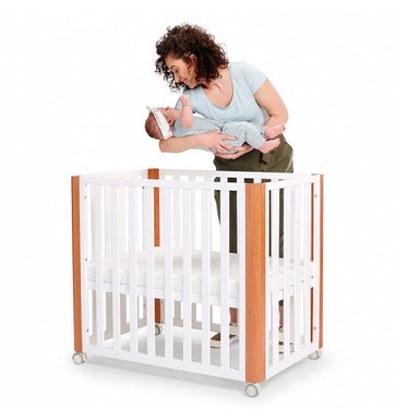 CUNA KINDERKRAFT KOYA MADERA BLANCO DE 4 EN 1 WOOD - 2