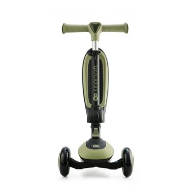 TRICICLO KINDERKRAFT ARO 10 MONOPATIN 2 EN 1 HALLEY LEAF GREEN - 2