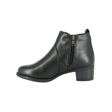 BOTIN DE CUERO LADY NEGRO ALQUIMIA - 4