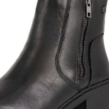 BOTIN DE CUERO GABY NEGRO ALQUIMIA - 5