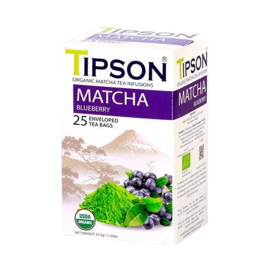 MATCHA ARANDANO 25 BOLSAS - TIPSON - 1