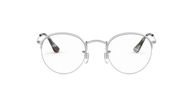 ANTEOJOS RAY-BAN ÓPTICOS RX3947V ROUND GAZE PLATEADO UNISEX - 1