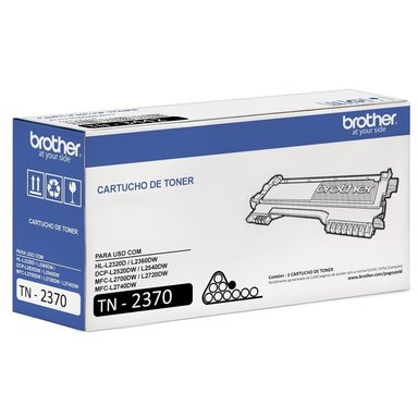 TÓNER BROTHER TN2370 NEGRO ORIGINAL - 1