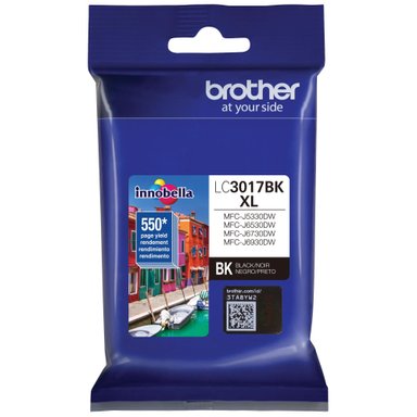 TINTA BROTHER NEGRO LC3017BK PARA 550 PAGINAS - 1