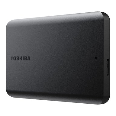 DISCO DURO TOSHIBA EXTERNO CANVIO BASICS 1TB USB 3.0 NEGRO HDTB510XK3AA - 1
