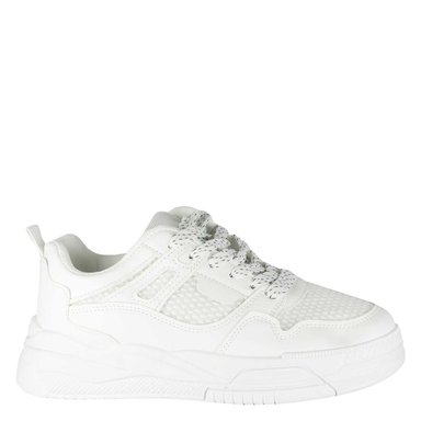 ZAPATILLAS MUJER TAKONES CASUALES BLANCO WALKER - 1