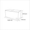 CONGELADOR DUAL TAPA DURA 522 LT BD522 - 3