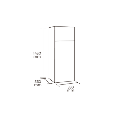 REFRIGERADOR NO FROST 196 LT. FC2-261 - 6