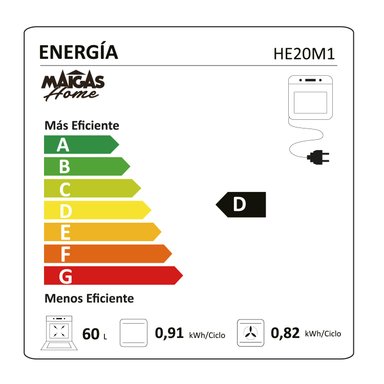 HORNO EMPOTRABLE ELÉCTRICO HE20M1 - 8