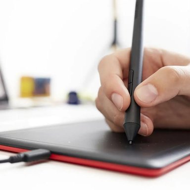 TABLETA DIGITALIZADORA ONE BY WACOM CTL472K1A SMALL ROJA - 4