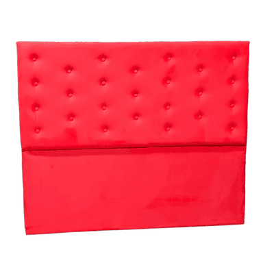 RESPALDO MUEBLES RIMAR A PISO 2 PLAZAS FELPA ROJO - 4