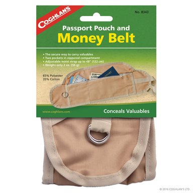 BANANO DE SEGURIDAD VIAJE BEIGE COGHLANS - 2