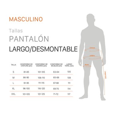 PANTALON LARGO MISTY NEGRO HOMBRE DOITE - 6
