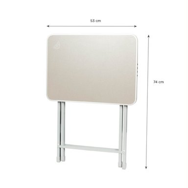 MUEBLES PARA CAMPING DOITE MESA LADDO ACERO GRIS - 9