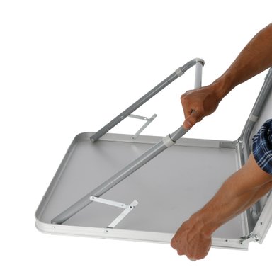 MESA FANCY DOITE ALUMINIO GRIS - 5