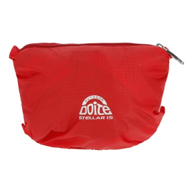 MOCHILA COMPACTABLE STELLAR 15 LITROS ROJO DOITE - 5