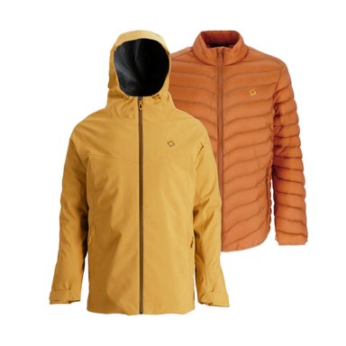 PARKA 3 EN 1 SKADA AMARILLO/MOSTAZA HOMBRE DOITE - 1