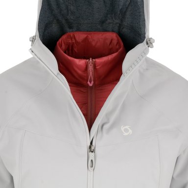 PARKA 3 EN 1 SKADA MUJER GRIS CLARO DOITE - 7