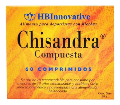 ENERGIZANTE - CHISANDRA X 60 COMPRIMIDOS - 1