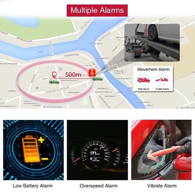 GPS TKSTAR TRACKER TK905 4G PORTATIL AUTO HOMOLOGADO + 2 CHIP - 4