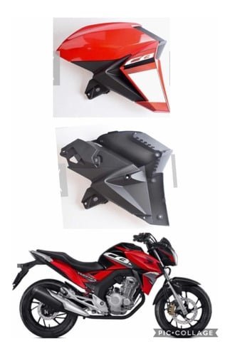 PLÁSTICOS LATERALES HONDA CBX 250 TWISTER + ENVÍO GRATIS - 1