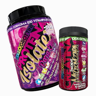 PROTEINA ITALO GROTTINI ELLAS TIRAMISU POLVO + CREATINA 40SV SANDIA - 1