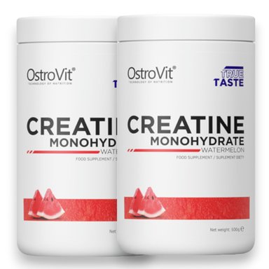PACK CREATINA OSTROVIT MONOHIDRATADA 500 GR C/U SANDIA - 1