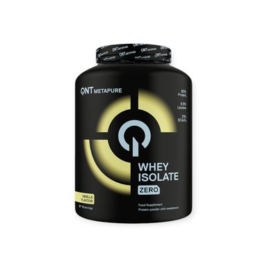 PROTEÍNA QNT METAPURE ISO WHEY ZERO VAINILLA 2KG - 1