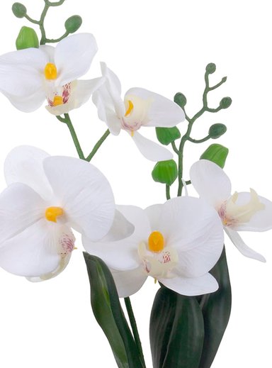 PLANTA DECORATIVA ARTIFICIAL ORQUIDIA REAL TOUCH 43 CMS. - 2