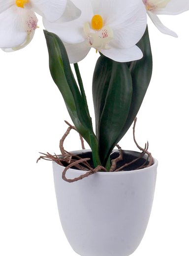PLANTA DECORATIVA ARTIFICIAL ORQUIDIA REAL TOUCH 43 CMS. - 3