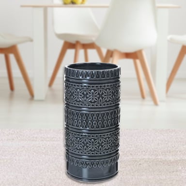 JARRON DECORATIVO ZAIRE MEDIANO | GRIS - 2
