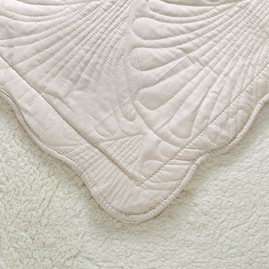 QUILT SHERPA PARIS LISO CRUDO 2 PLAZAS - 3